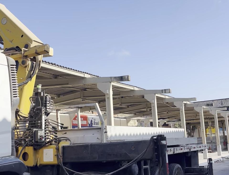 Reforma do Terminal da Praia Grande: Obra executada